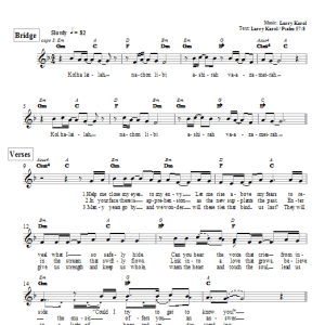 Larry Karol Let Me Sing My Way Into Your Night Musik Noten - Lead Sheet / Fake Book - 66197-0