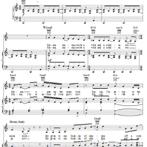 Laura Nyro Captain Saint Lucifer Musik Noten - Piano, Vocal & Guitar Chords - 20878-0