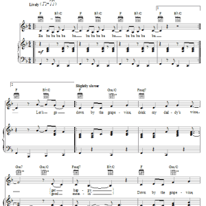 Laura Nyro Sweet Blindness Musik Noten - Piano, Vocal & Guitar Chords - 21146-0