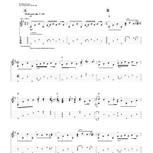 Laurence Juber Suspicious Minds Musik Noten - Guitar Tab - 77930-0