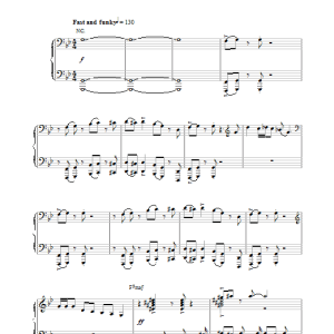 Laurie Johnson Theme from The Professionals Musik Noten - Piano Solo - 32305-0