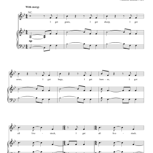 Leadbelly Rock Island Line Musik Noten - Piano, Vocal & Guitar Chords - 95812-0