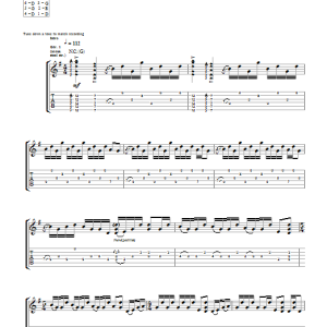 Led Zeppelin Bron-Y-Aur Stomp Musik Noten - Guitar Tab - 115186-0