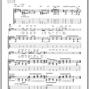 Led Zeppelin Sick Again Musik Noten - Guitar Tab - 152195-0