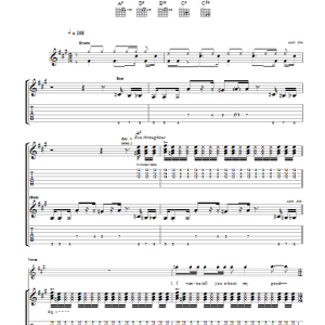 Led Zeppelin The Crunge Musik Noten - Guitar Tab - 115198-0
