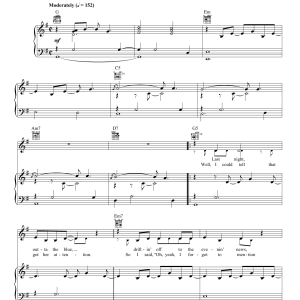 Lee Brice A Woman Like You Musik Noten - Piano, Vocal & Guitar Chords - 89028-0