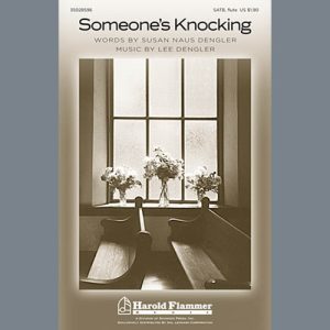 Lee Dengler Someone's Knocking Musik Noten - SATB Choir - 93832-thumbnail