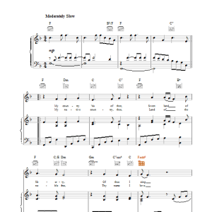 Lee Greenwood America Musik Noten - Piano, Vocal & Guitar Chords - 19078-0