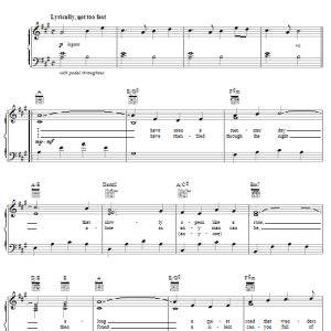 Lee Holdridge An American Hymn Musik Noten - Piano, Vocal & Guitar Chords - 27465-0