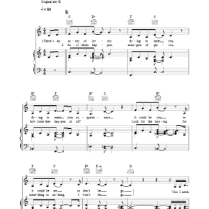 Lee Ryan Army Of Lovers Musik Noten - Piano, Vocal & Guitar Chords - 32853-0