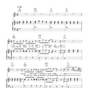 Lee Ryan I Am Who I Am Musik Noten - Piano, Vocal & Guitar Chords - 102942-0