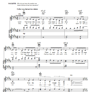 Legally Blonde The Musical Ireland Musik Noten - Piano, Vocal & Guitar Chords - 70449-0