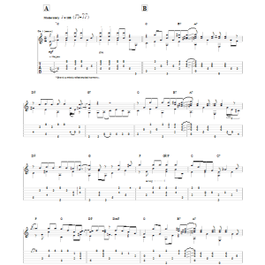 Leiber & Stoller D.W. Washburn Musik Noten - Solo Guitar - 88807-0