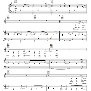 Leighton Meester Words I Couldn't Say Musik Noten - Piano, Vocal & Guitar Chords - 81715-0