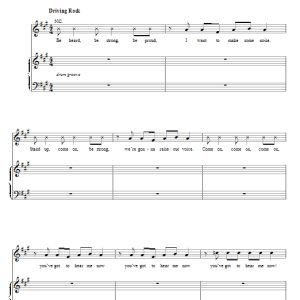 Lemonade Mouth (Movie) Here We Go Musik Noten - Piano, Vocal & Guitar Chords - 85249-0