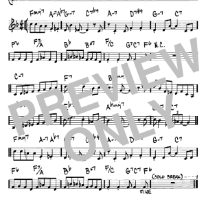 Lennie Niehous Bunko Musik Noten - Real Book – Melody & Chords – C Instruments - 60087-0
