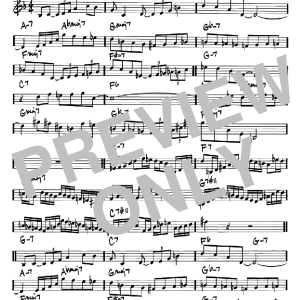 Lennie Tristano Wow Musik Noten - Real Book – Melody & Chords – C Instruments - 60090-0