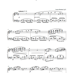 Lennox Berkeley Prelude No. 2 (from Six Preludes) Musik Noten - Piano Solo - 38680-0