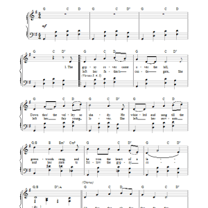 Leo Maguire Whistling Gypsy Musik Noten - Piano, Vocal & Guitar Chords - 17394-0