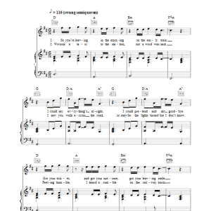 Leo Sayer I Can't Stop Loving You Musik Noten - Piano, Vocal & Guitar Chords - 31416-0
