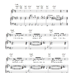 Leon Jackson Don't Call This Love Musik Noten - Piano, Vocal & Guitar Chords - 43626-0