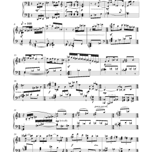 Leon Kirchner Piano Sonata No. 3 (The Forbidden) Musik Noten - Piano Solo - 119277-0