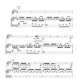 Leona Lewis Lost Then Found Musik Noten - Piano, Vocal & Guitar Chords - 49759-0
