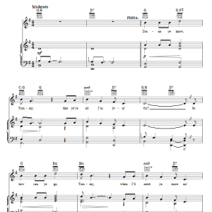 Lerner & Loewe From This Day On Musik Noten - Piano, Vocal & Guitar Chords - 71713-0