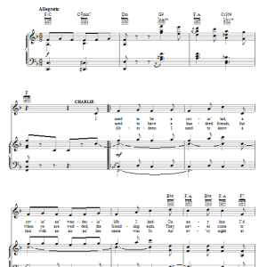 Lerner & Loewe I'll Go Home With Bonnie Jean Musik Noten - Piano, Vocal & Guitar Chords - 71718-0