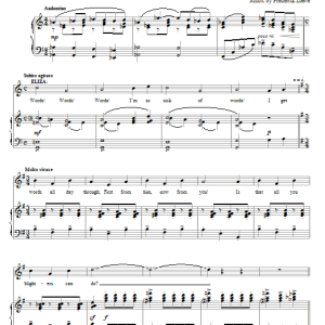 Lerner & Loewe Show Me Musik Noten - Piano & Vocal - 77089-0