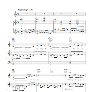 Leroy Anderson Serenata Musik Noten - Piano Solo - 153855-0