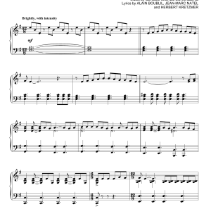 Les Miserables (Musical) At The End Of The Day Musik Noten - Piano Solo - 90863-0