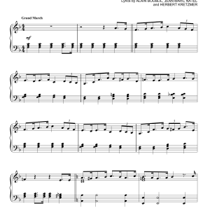 Les Miserables (Musical) Do You Hear The People Sing? Musik Noten - Piano Solo - 90860-0