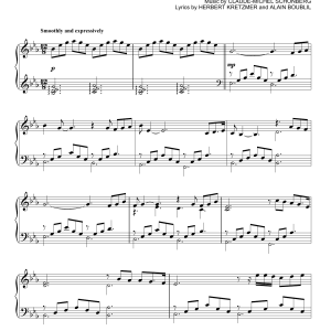 Les Miserables (Musical) Stars Musik Noten - Piano Solo - 90865-0