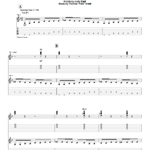 Les Paul Honeysuckle Rose Musik Noten - Guitar Tab - 26279-0