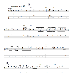 Les Paul My Melancholy Baby Musik Noten - Guitar Tab - 26285-0
