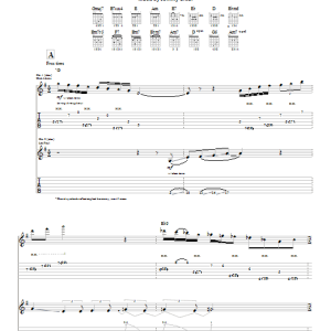 Les Paul Out Of Nowhere Musik Noten - Guitar Tab - 26286-0
