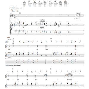 Les Paul The World Is Waiting For The Sunrise Musik Noten - Guitar Tab - 26288-0