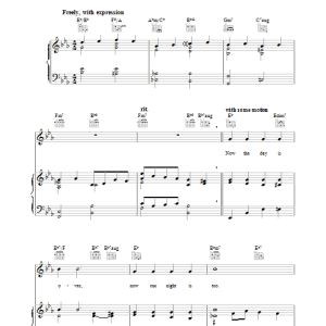 Leslie Beacon Nighty-Night (Duerme Bien) Musik Noten - Piano, Vocal & Guitar Chords - 36253-0