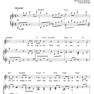 Leslie Bricusse Christmas Wishes Musik Noten - Piano, Vocal & Guitar Chords - 52274-0
