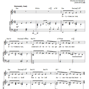 Leslie Bricusse M-O-N-E-Y Musik Noten - Piano, Vocal & Guitar Chords - 52272-0