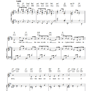 Leslie Bricusse Out Of Town Musik Noten - Piano, Vocal & Guitar Chords - 40378-0