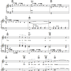 Leslie Bricusse You Only Live Twice Musik Noten - Piano, Vocal & Guitar Chords - 24166-0
