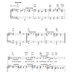 Lew Brown Life Is Just A Bowl Of Cherries Musik Noten - Piano, Vocal & Guitar Chords - 37075-0