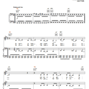Lifehouse Days Go By Musik Noten - Piano, Vocal & Guitar Chords - 54745-0