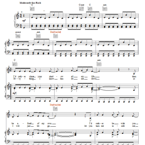 Lifehouse Spin Musik Noten - Piano, Vocal & Guitar Chords - 26756-0