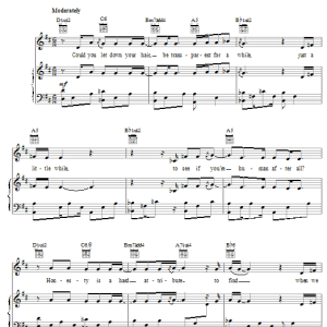 Lifehouse Trying Musik Noten - Piano, Vocal & Guitar Chords - 20863-0