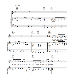 Lighthouse Family What Could Be Better Musik Noten - Piano, Vocal & Guitar Chords - 17311-0