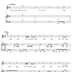 Lil' Josh Jump Musik Noten - Piano, Vocal & Guitar Chords - 59146-0