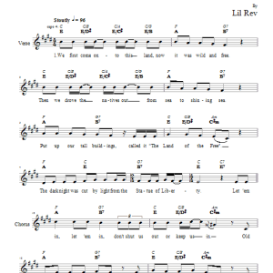Lil Rev The Immigrant Song Musik Noten - Lead Sheet / Fake Book - 66242-0